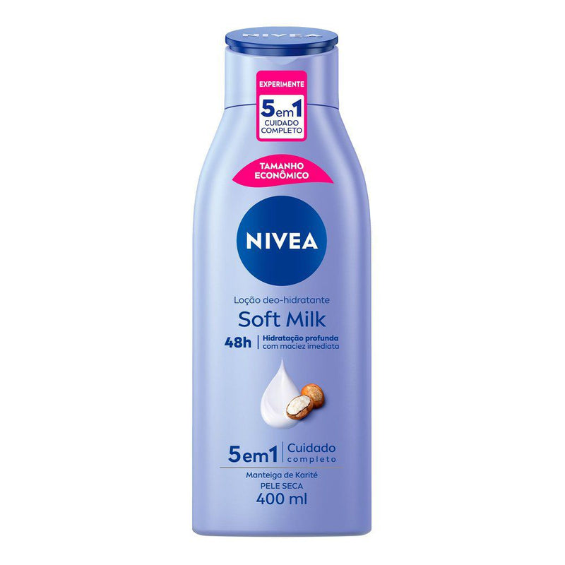 Creme Hidratante Corporal Nivea Body Soft Milk 400ml